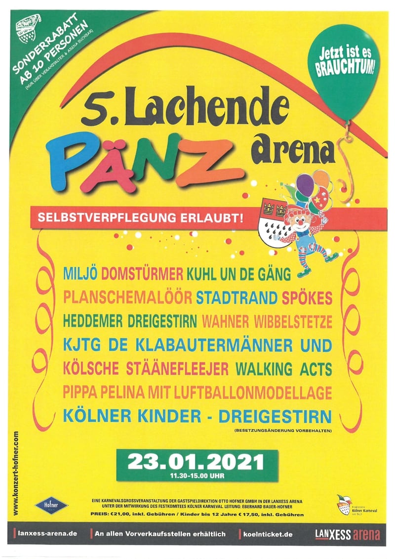 5. Lachende PÄNZarena
